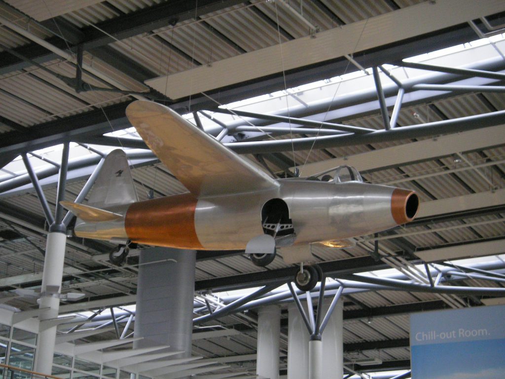 Heinkel He 178 replica at Rostock-Laage Airport