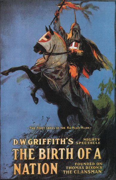 Theatrical release poster for The Birth of a Nation, 1915