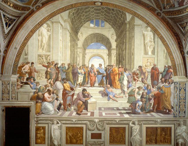 Raphael, Scuola di Atene The School of Athens, 1509-1511