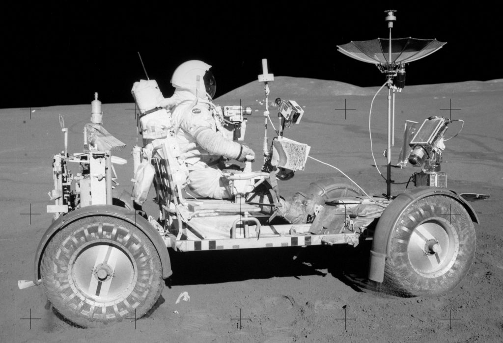 David Scott - the First Person to Drive on the Moon - SciHi BlogSciHi Blog