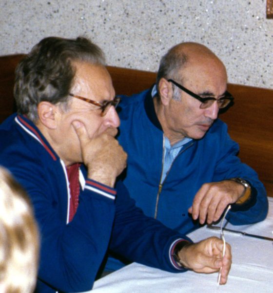 Iosif Shklovsky (left) with Ya. B. Zel'dovich