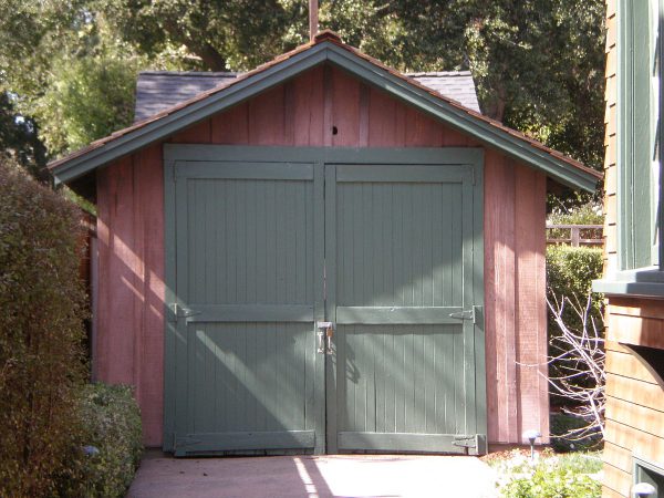The garage in Palo Alto where William Hewlett and David Packard started their company