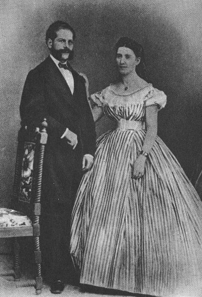 Emil Rathenau and his wife Mathilde Rathenau