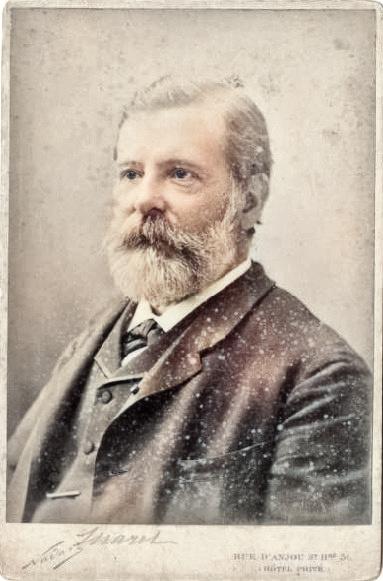 Étienne Jules Marey (1830-1904) around 1880, by Félix Nadar 