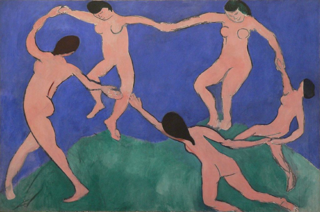 The Dance (first version), 1909, The Museum of Modern Art, New York City