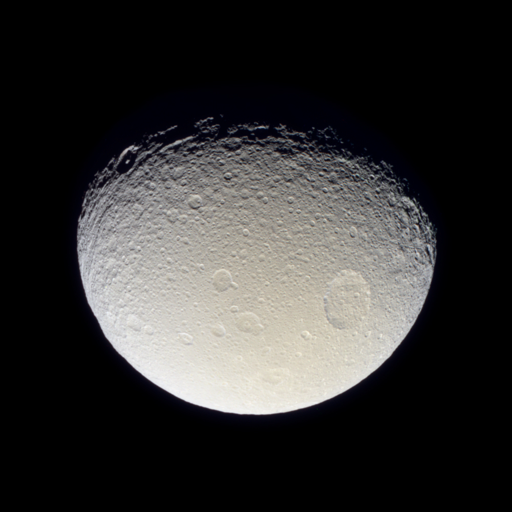 Saturn moon Tethys