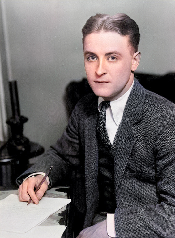 Photograph of F. Scott Fitzgerald c. 1921, appearing "The World's Work" (June 1921 issue)