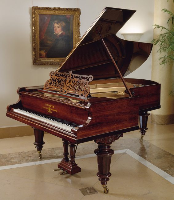 Grand piano made by Carl Bechstein, c. 1893, (MET Museum, 1993.292)