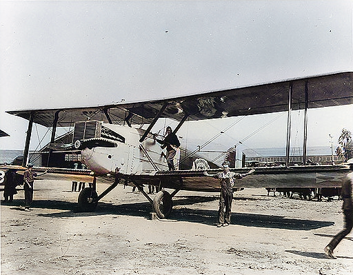 The aircraft "Chicago" led the first round the world flight in 1924.