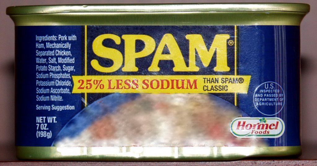 “Spam is a waste of the receivers' time, and, a waste of the sender's optimism.” Cypher789, CC BY-SA 3.0 <http://creativecommons.org/licenses/by-sa/3.0/>, via Wikimedia Commons