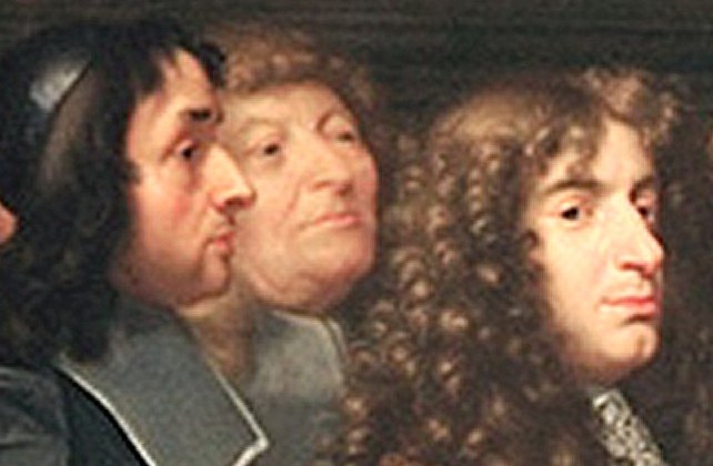 Jean Picard (1620 – 1682) [left, next to La Hire and Cassini]