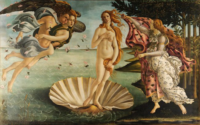 Sandro Botticelli, The Birth of Venus, c. 1485