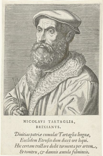 Niccolò Fontana Tartaglia (1499/1500 - 13. December 1557)