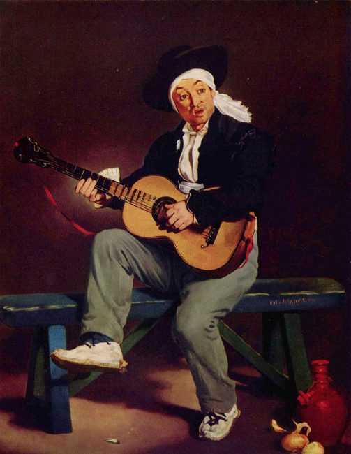 Chanteur Espagnol, 1860