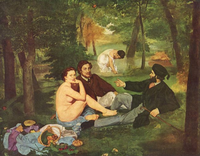 Déjeuner sur l'Herbe, 1863